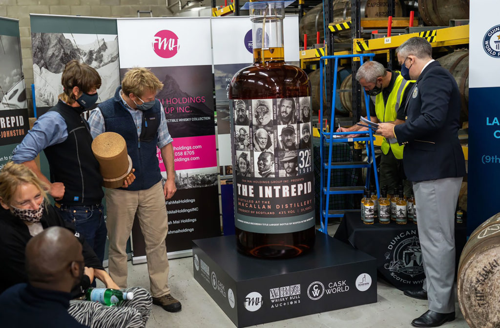 Largest Bottle of Scotch - World Record
